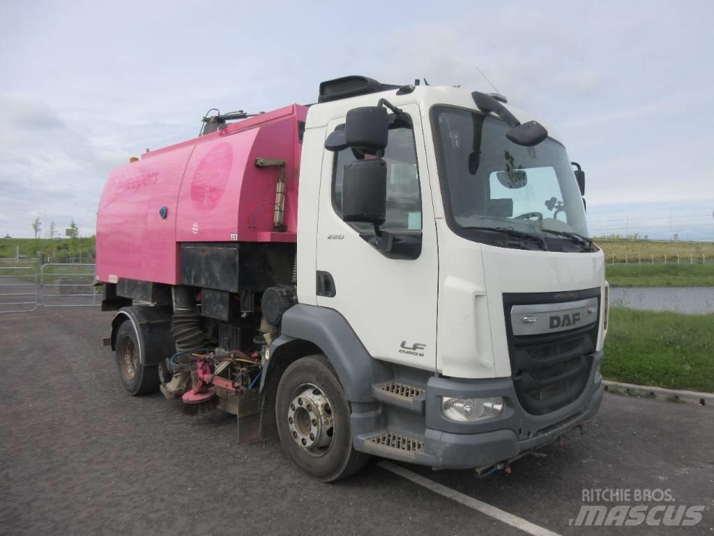 DAF 55.220 Utcaseprő teherautók