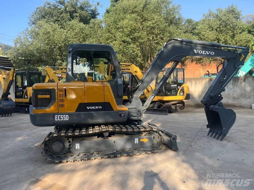 Volvo EC 55D Mini kotrók < 7t