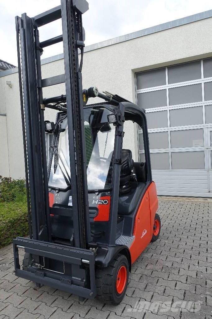 Linde H20T-01 Gázüzemű targoncák