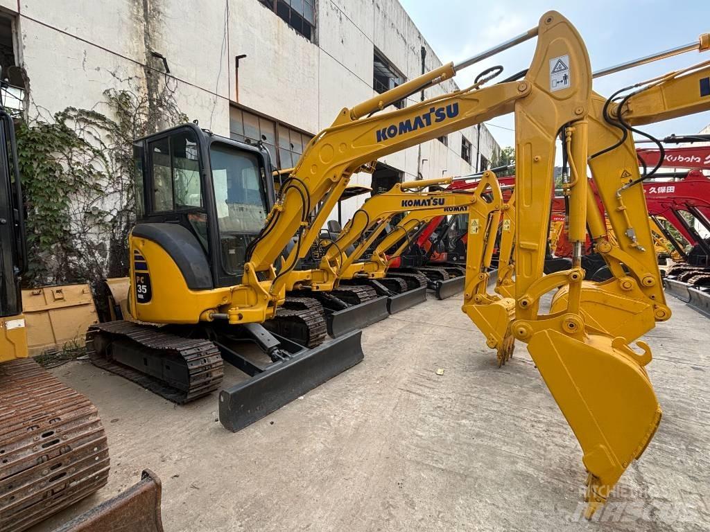 Komatsu PC35MR Mini kotrók < 7t