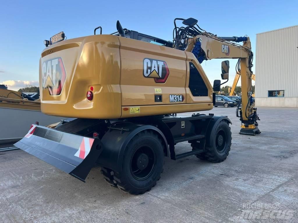 CAT M314 Gumikerekes kotrók