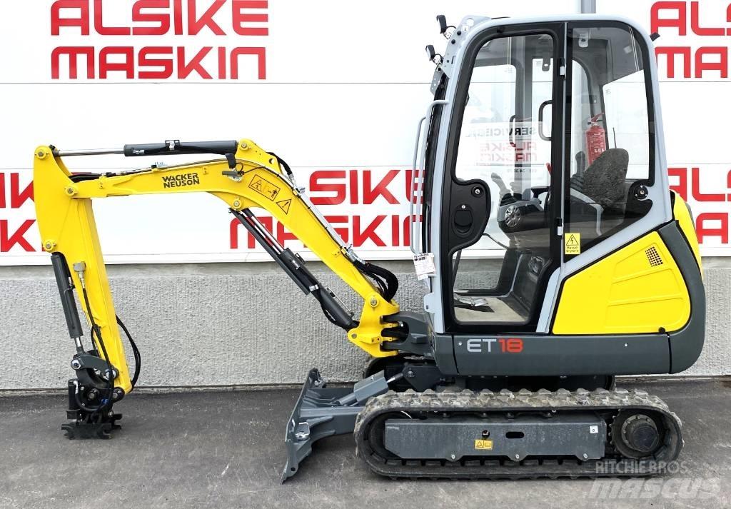 Wacker Neuson ET 18 Mini kotrók < 7t