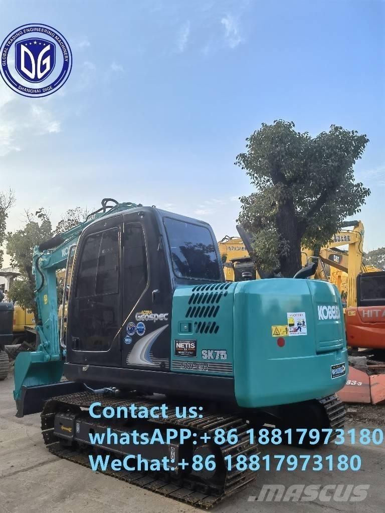 Kobelco SK75-8 Lánctalpas kotrók