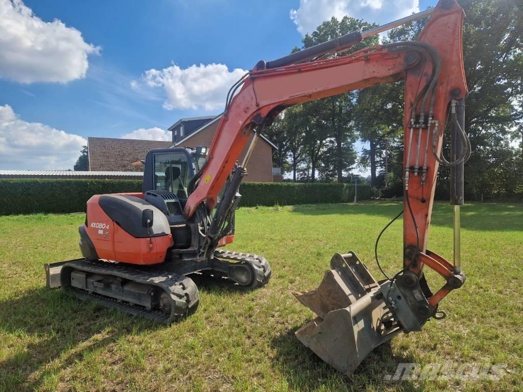Kubota KX 080-4 Közepes (midi) kotrók 7 t - 12 t