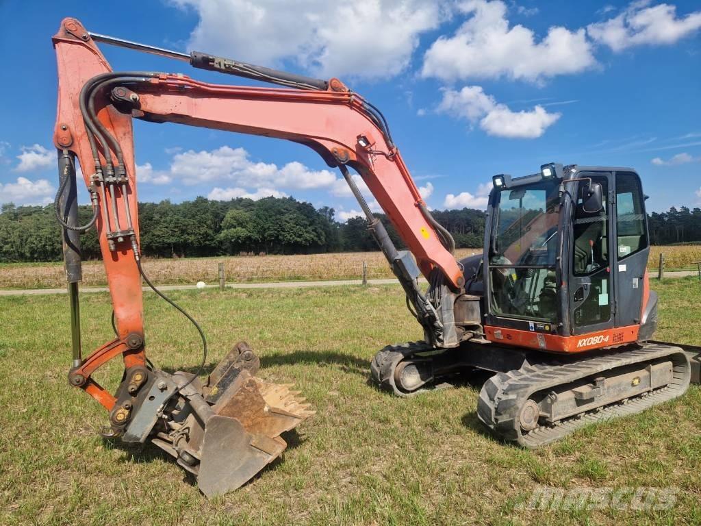 Kubota KX 080-4 Közepes (midi) kotrók 7 t - 12 t