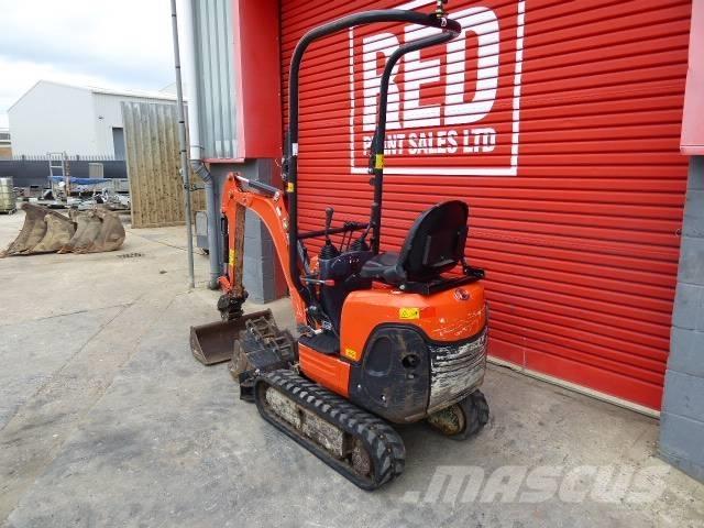 Kubota K 008-3 Mini kotrók < 7t