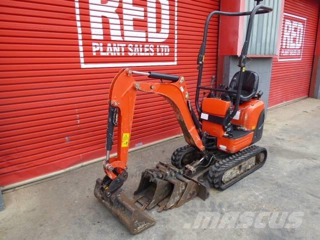 Kubota K 008-3 Mini kotrók < 7t