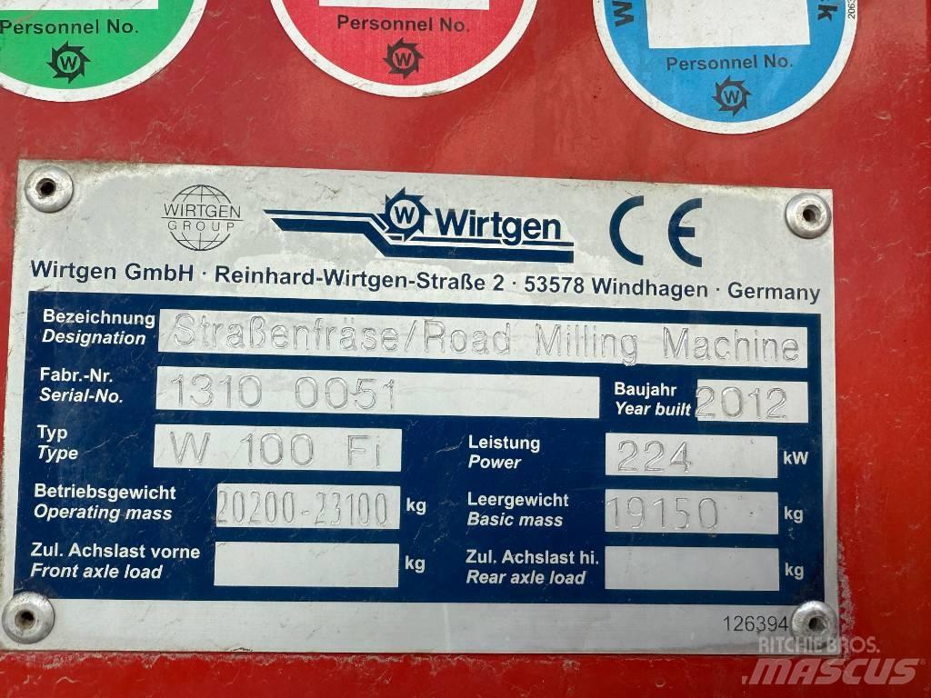 Wirtgen W100Fi Aszfalt marók