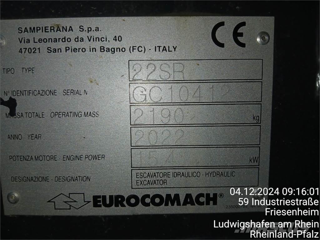 Eurocomach 22SR Mini kotrók < 7t