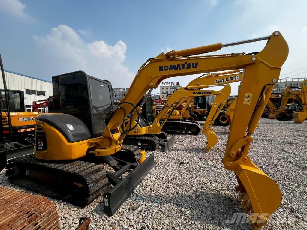 Komatsu PC 50 MR Mini kotrók < 7t
