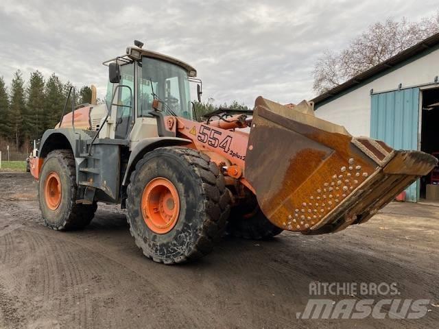 Liebherr L 554 Gumikerekes homlokrakodók