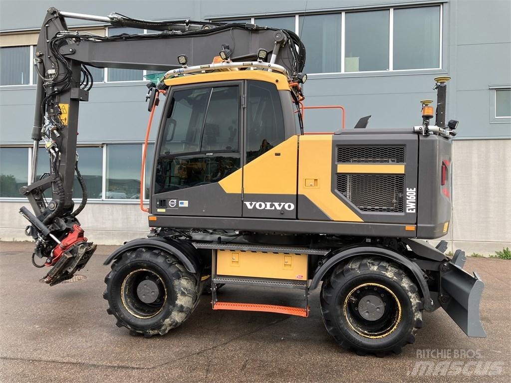Volvo EW 160 E Gumikerekes kotrók