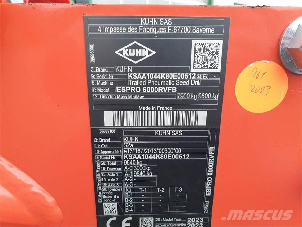 Kuhn ESPRO6000 Sorvetőgép