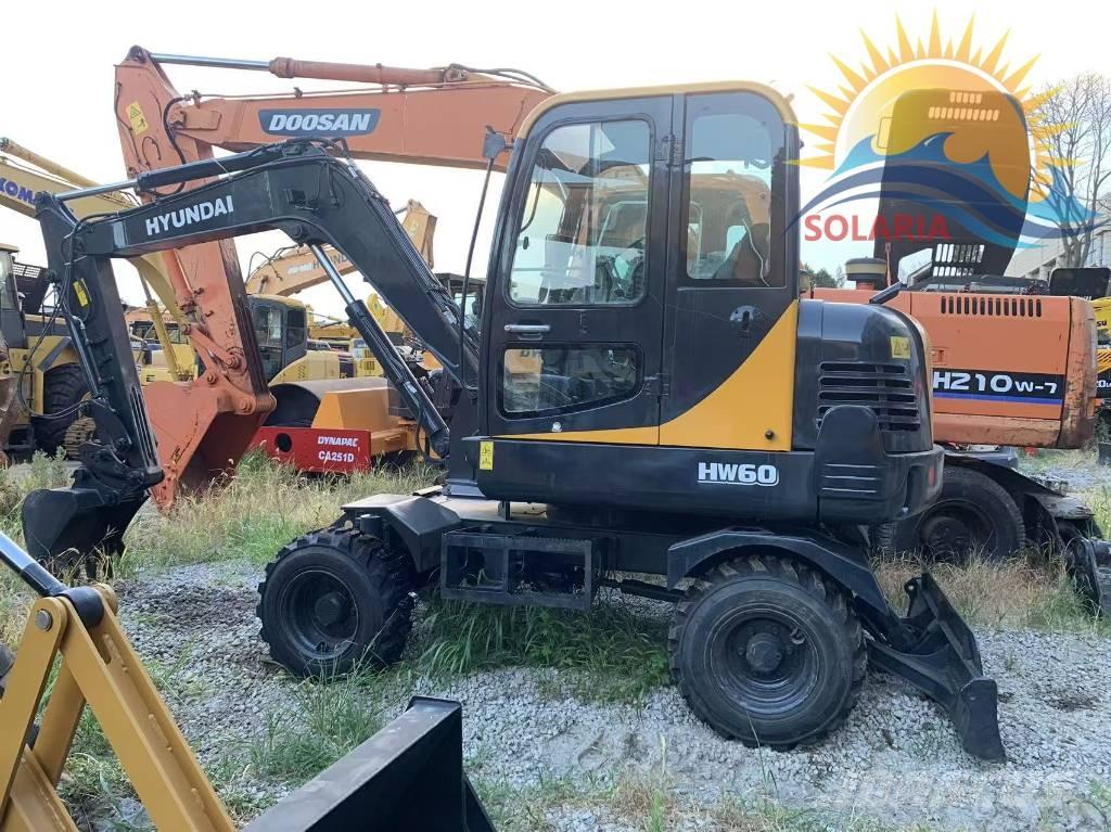 Hyundai R60W HW Gumikerekes kotrók