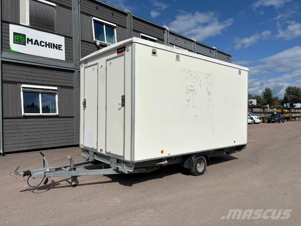  !! SOLD !! Scanvogn S/A Építőipari barakkok