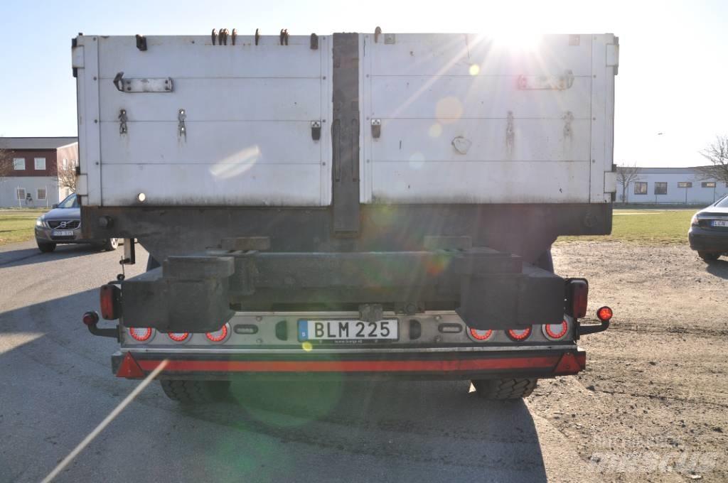 HRD NTS Platós / Ponyvás félpótkocsik