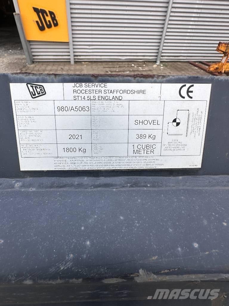 JCB Læsseskovl - 226cm Kanalak