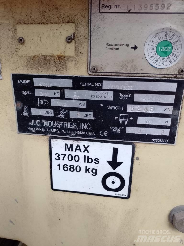 JLG 4069 LE Ollós emelők