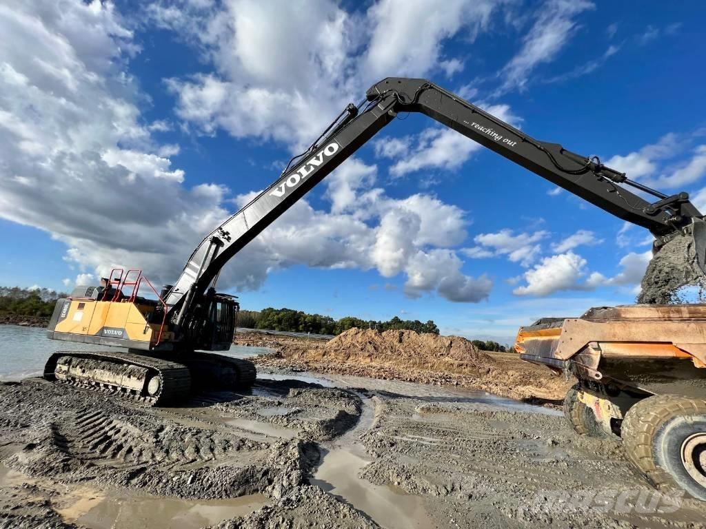 Volvo EC480 EL LONG Hosszú gém kotrók