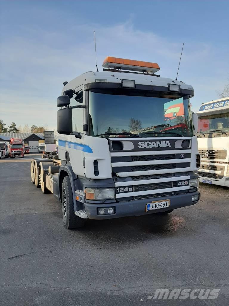 Scania P 124 Horgos rakodó teherautók