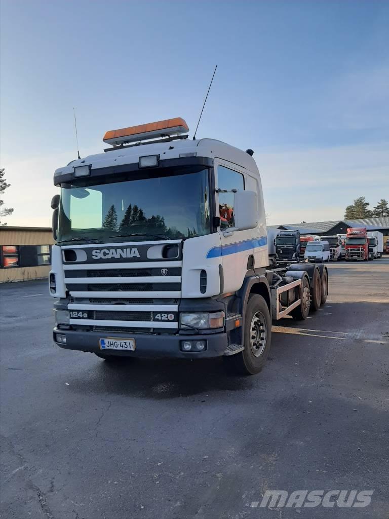 Scania P 124 Horgos rakodó teherautók