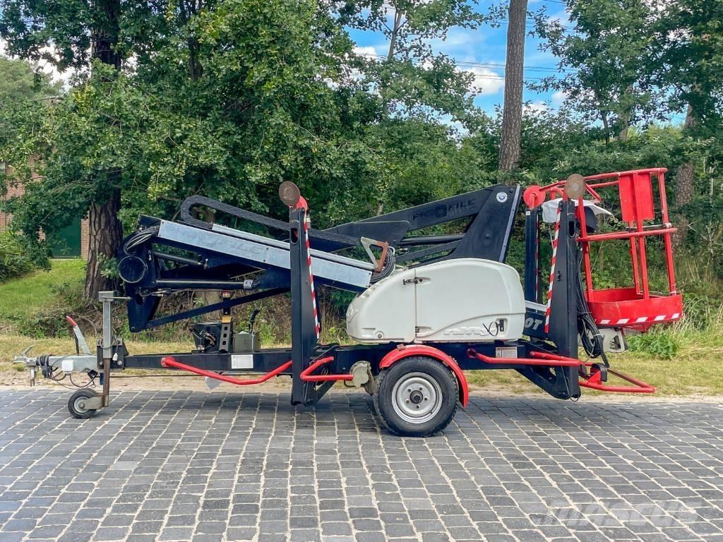 Niftylift 150 T Pótkocsira szerelt emelők és állványok