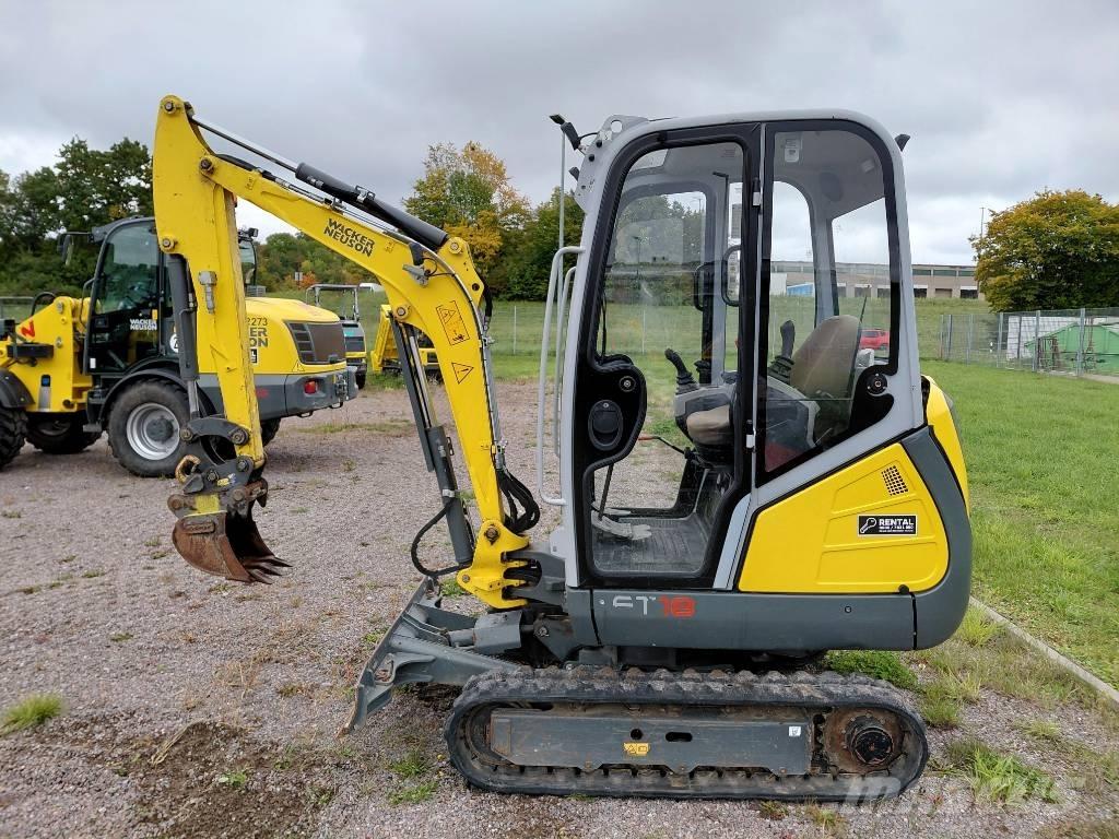 Wacker Neuson ET18 Lánctalpas kotrók