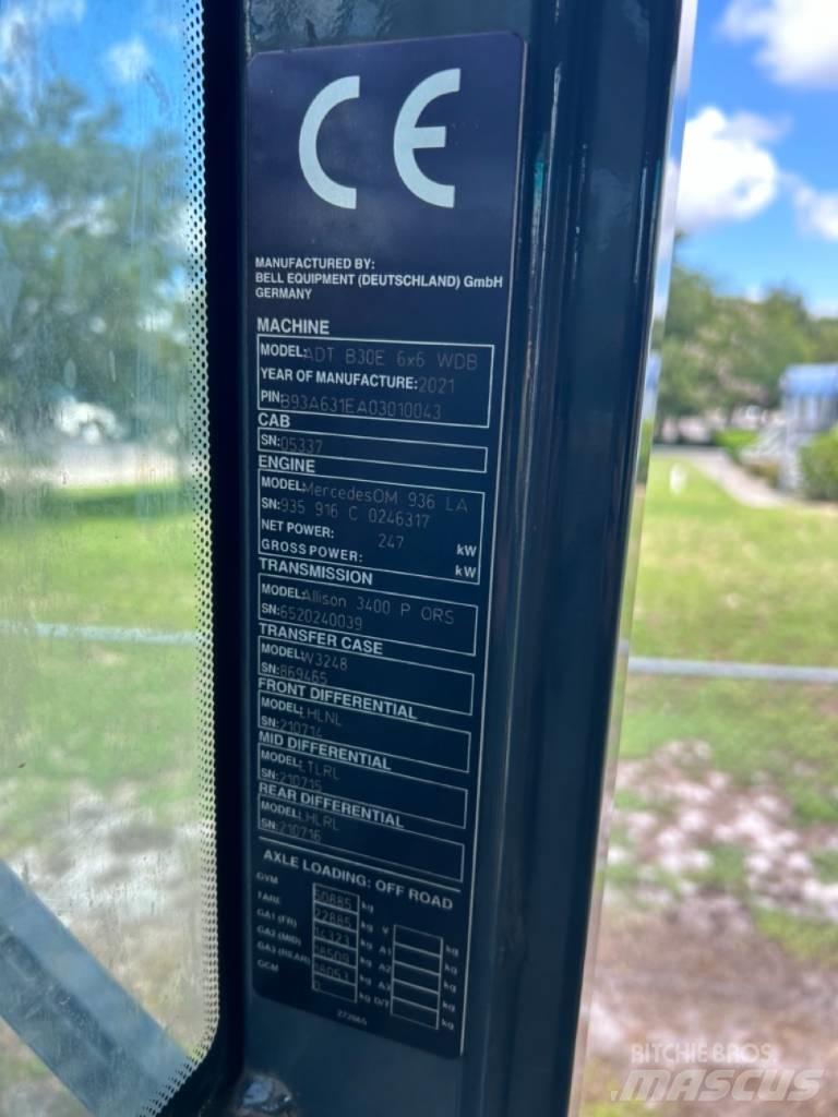 Bell B30E Csuklósdömperek