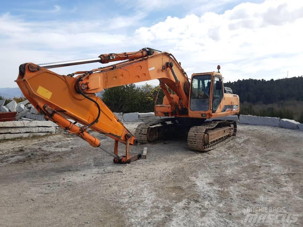 Daewoo DX340 LC V Lánctalpas kotrók