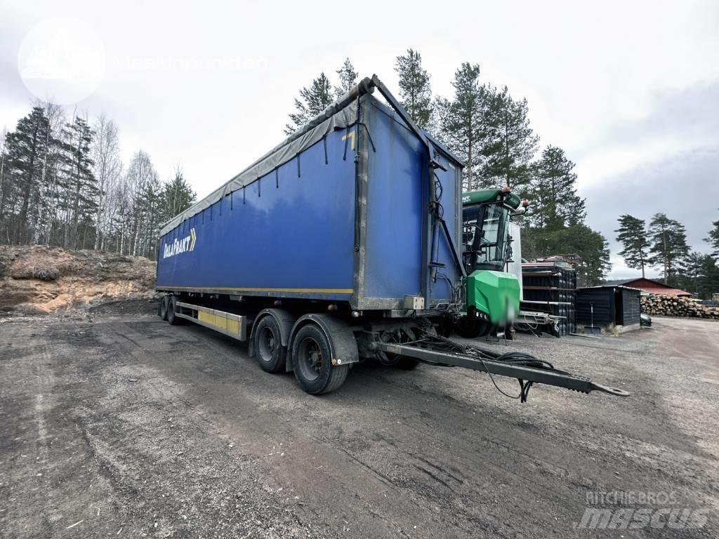  Eksjövagnen FS 18-18 Deszkaszállító pótkocsik