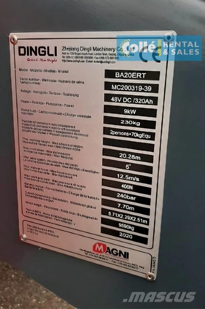 Magni BA20ERT | 2020 Karos emelők