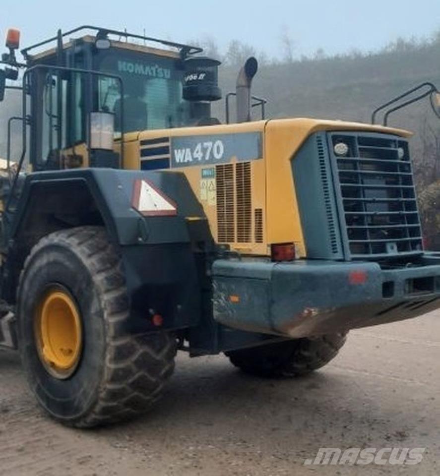 Komatsu WA470-6 Gumikerekes homlokrakodók