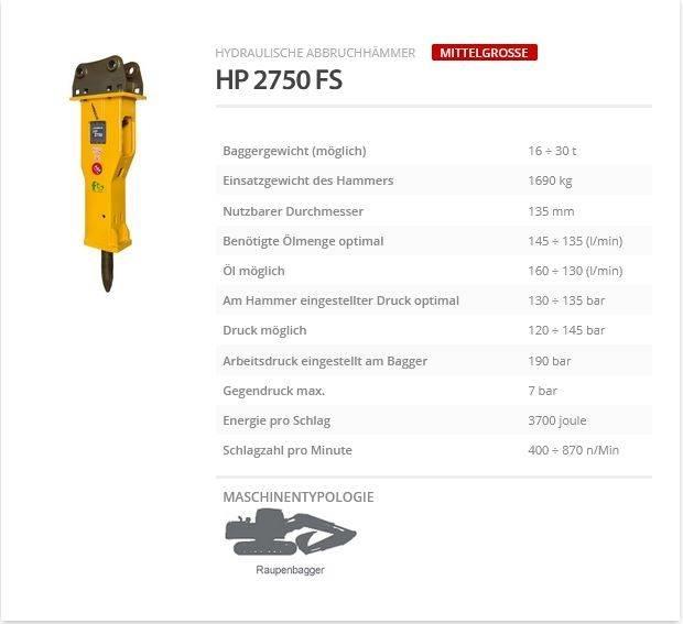 Indeco HP 2750 FS Fejtőgépek