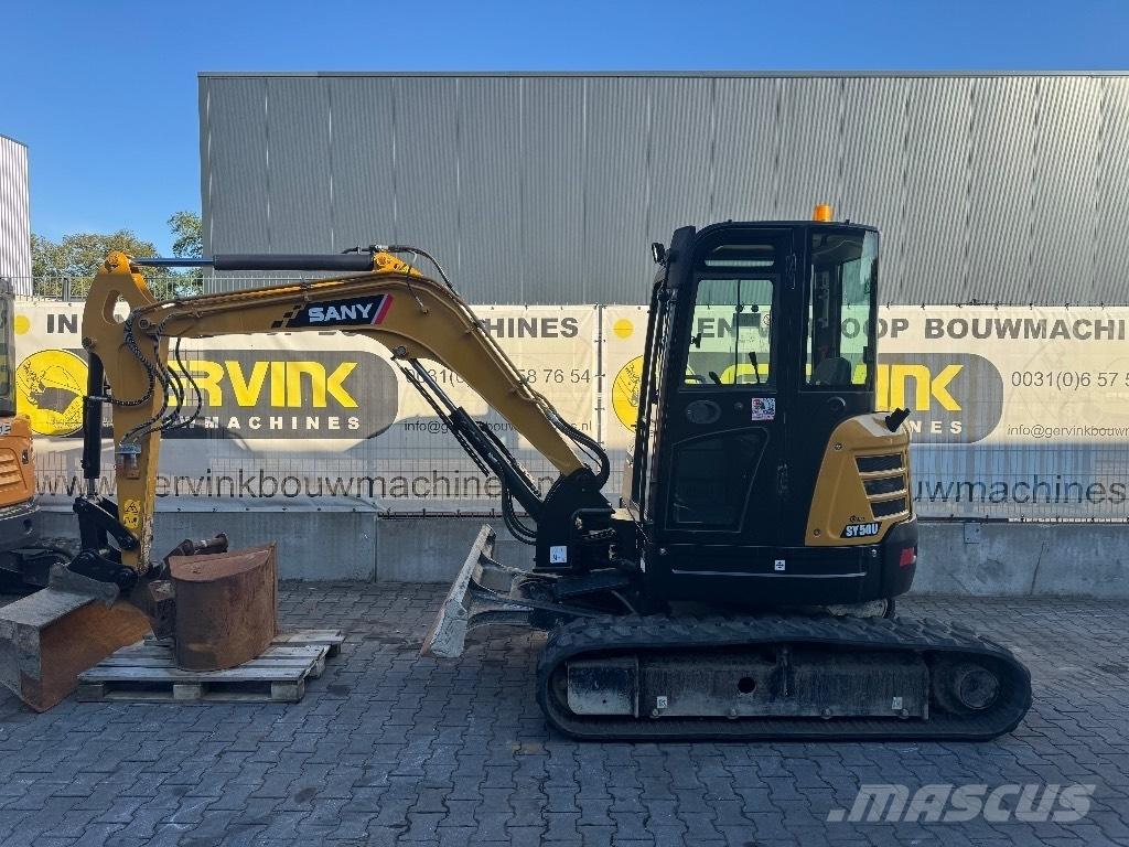 Sany SY 50 U Mini kotrók < 7t