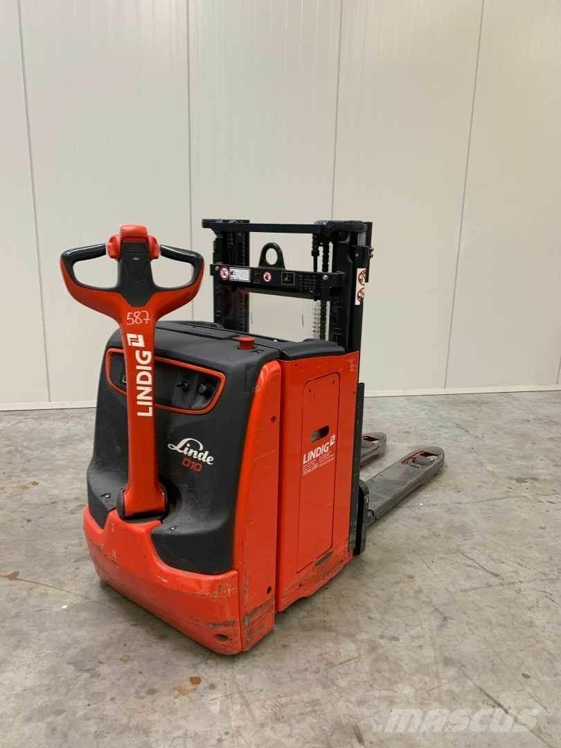 Linde D10 Elektromos gyalogkíséretű targoncák