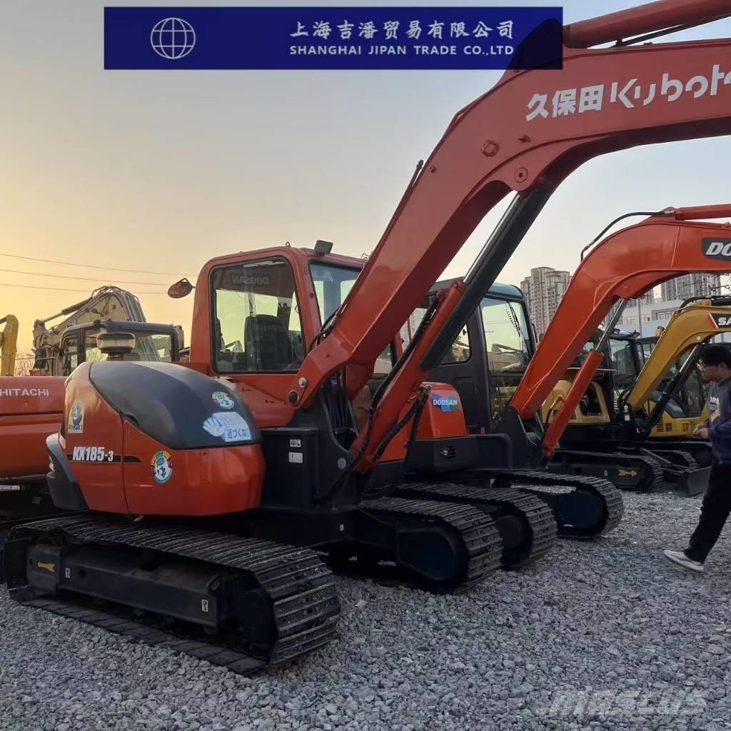 Kubota KX 185-3 Mini kotrók < 7t