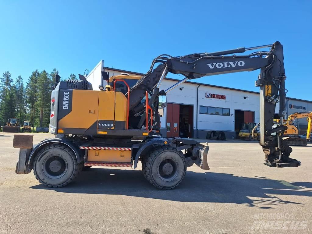 Volvo EWR 150 E Gumikerekes kotrók