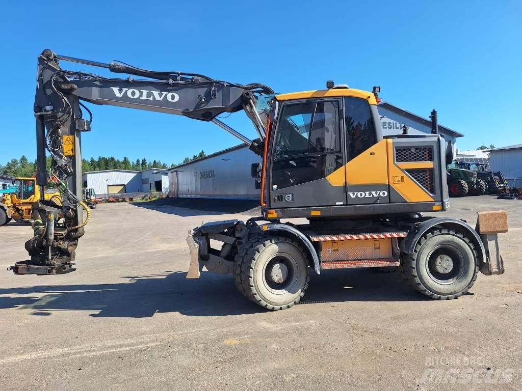 Volvo EWR 150 E Gumikerekes kotrók