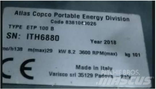 Atlas Copco ETP 100B Vízpumpák
