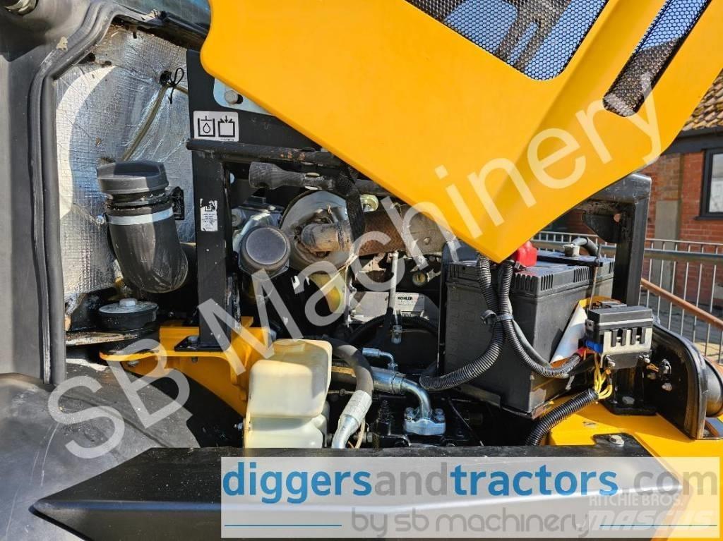 JCB TM 220 Gumikerekes homlokrakodók