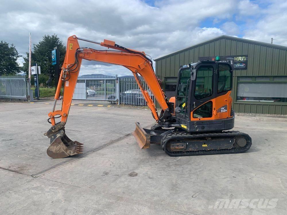 Doosan DX 62 R-3 Mini kotrók < 7t