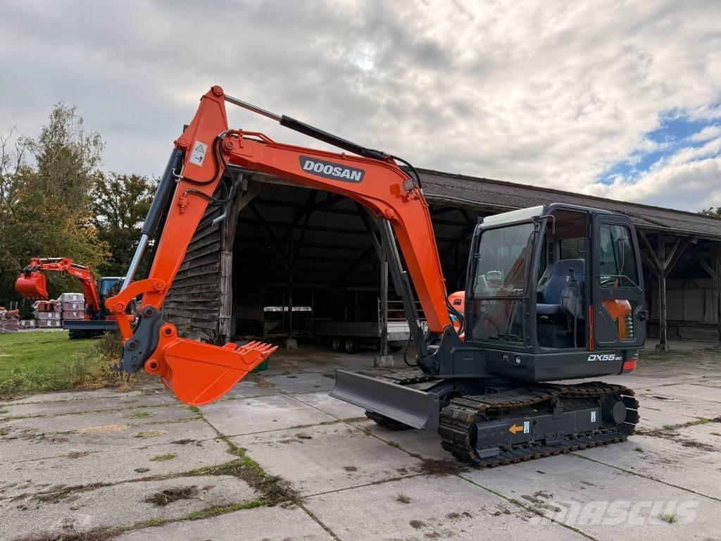 Doosan DX 55-9 C Mini kotrók < 7t