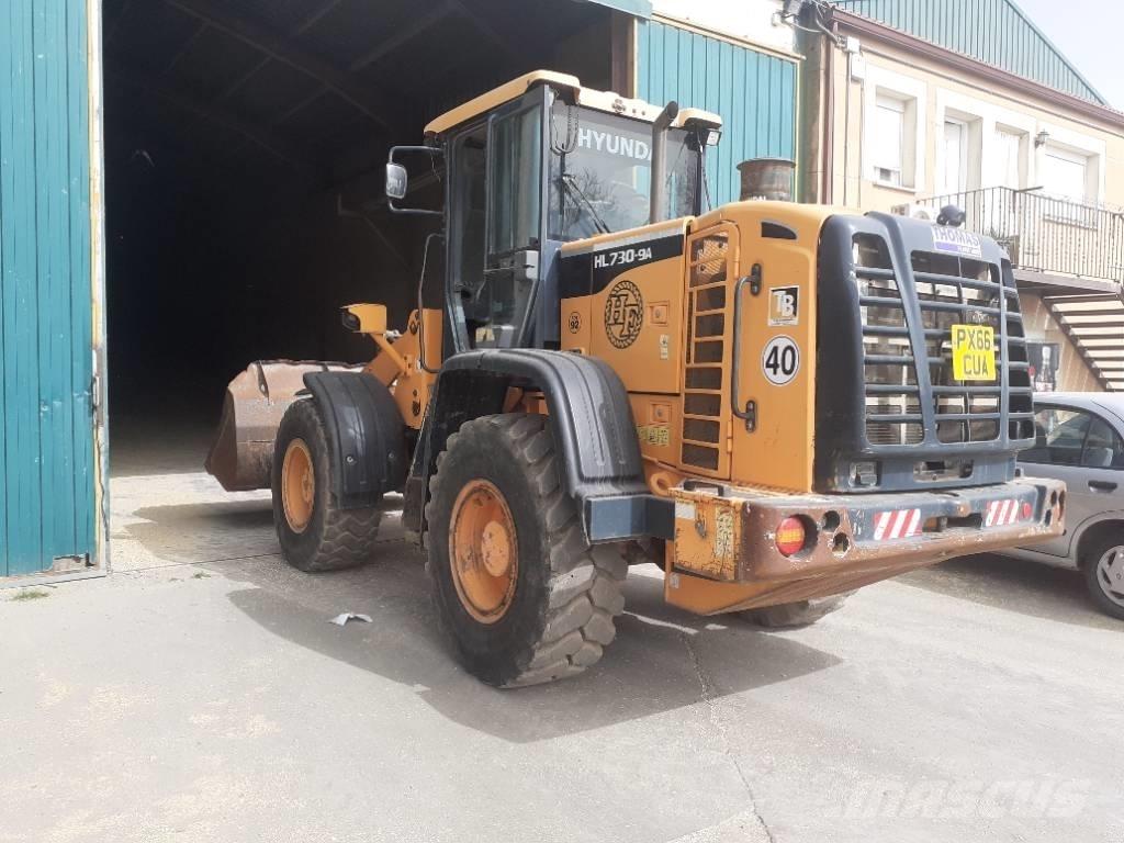Hyundai HL 730-9 A Gumikerekes homlokrakodók