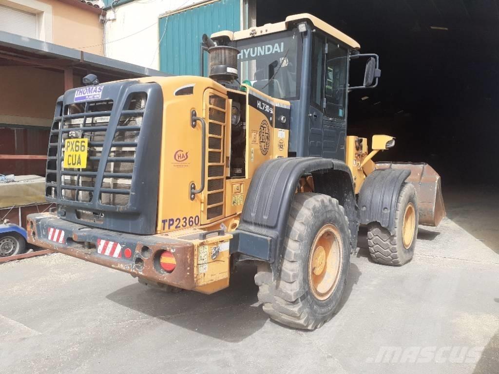 Hyundai HL 730-9 A Gumikerekes homlokrakodók