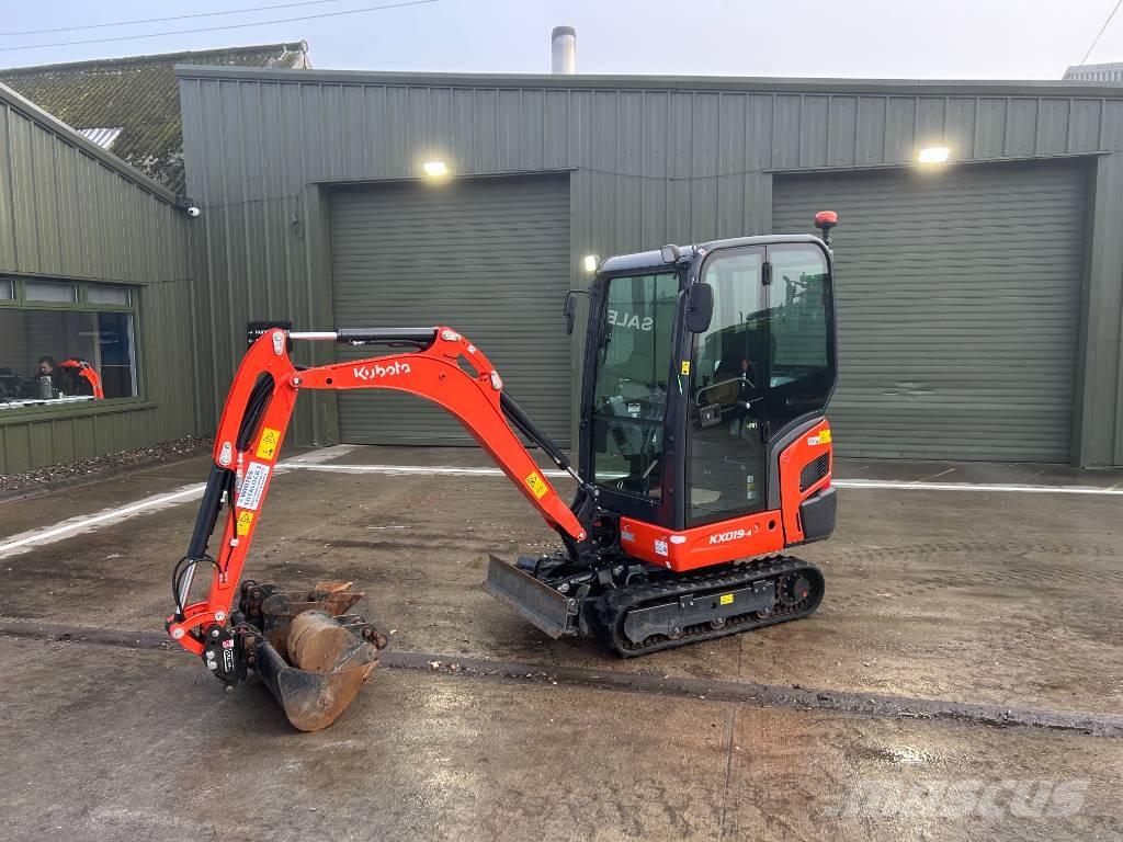Kubota KX 019-4 Mini kotrók < 7t