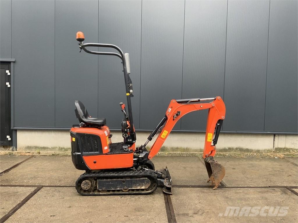 Kubota K 008-5 Mini kotrók < 7t
