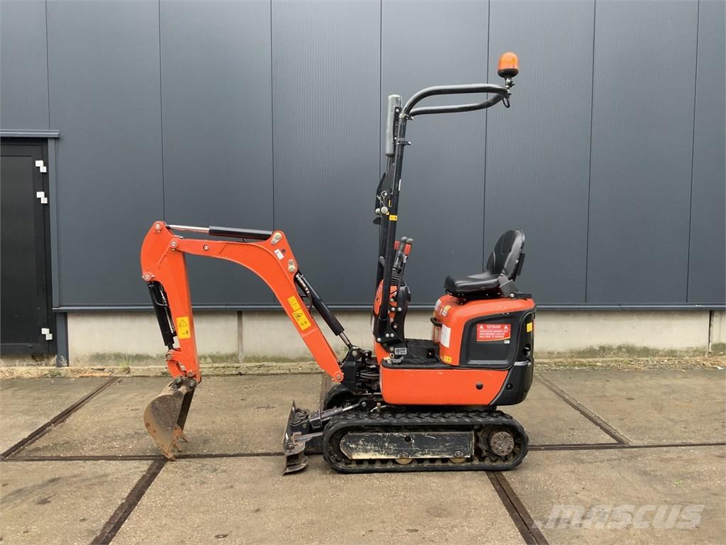Kubota K 008-5 Mini kotrók < 7t