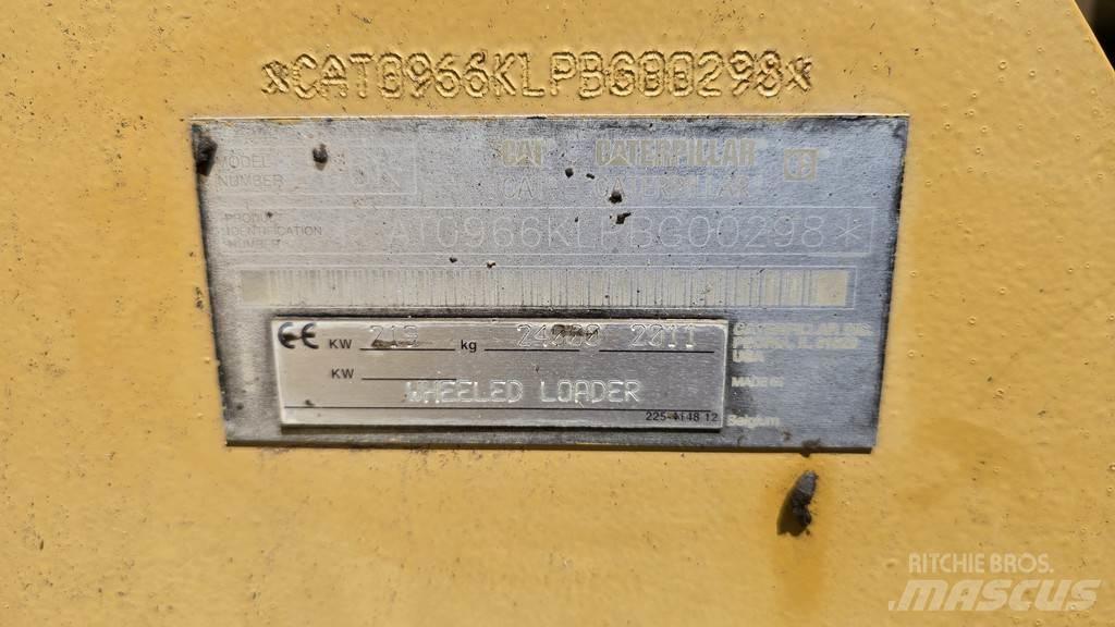 CAT 966K Radlader Gumikerekes homlokrakodók