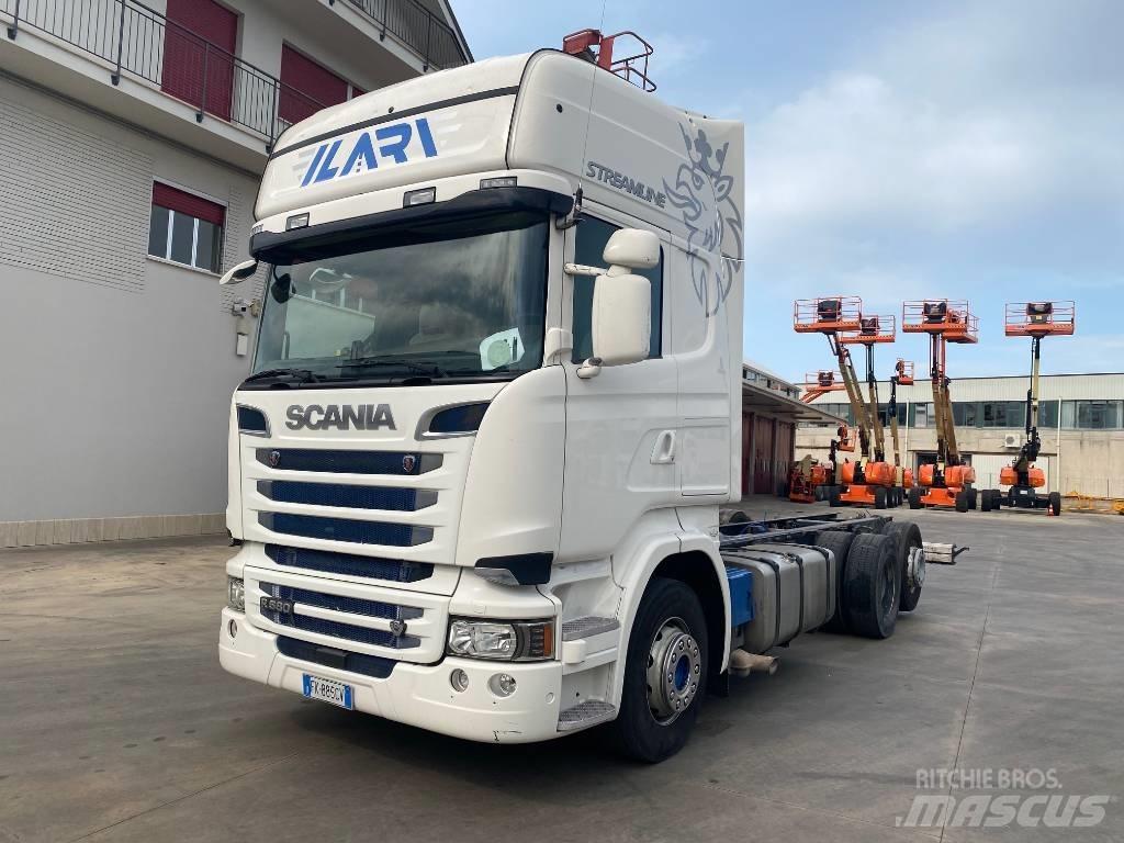 Scania R 580 Nyergesvontatók