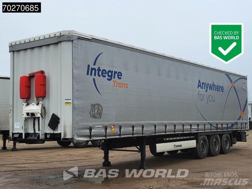 Krone SD 3 axles Elhúzható ponyvás félpótkocsik